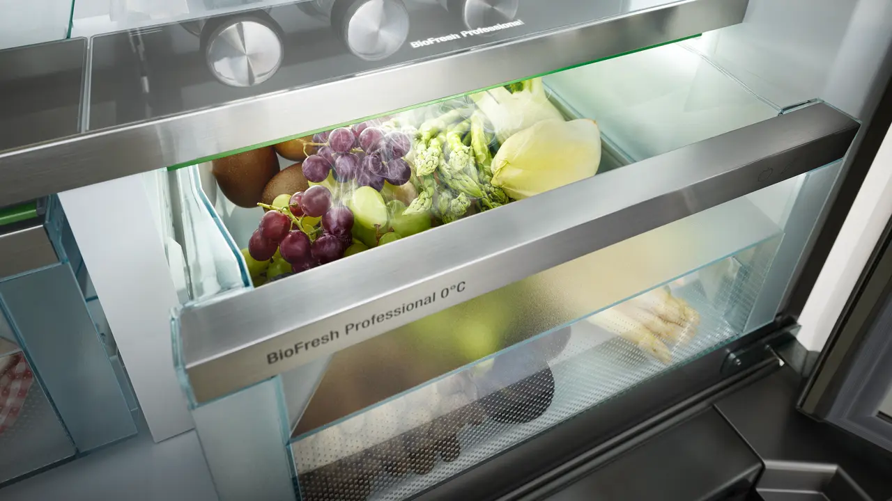 MBsddi 9058 Prime BioFresh NoFrost 4-deurs koelkast met vriesvak